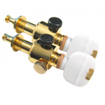 KEITH BANJO D TUNERS ONE PAIR, GOLD