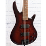 IBANEZ GIO ELECTRIC BASS - 5 STRING - CHARCOAL BROWN BURST