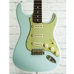 FENDER CUSTOM SHOP USED 1963' JOURNEYMAN RELIC- SUPER FADED/AGED SONIC BLUE