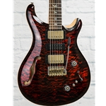 PRS SPECIAL 22 WOOD LIBRARY 10 TOP- FIRED RED WITH ASH BACK