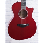 TAYLOR 614CE SPECIAL EDITION GUITAR TRANS RED