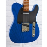 FENDER CUSTOM SHOP AMERICAN CUSTOM TELECASTER- NOS- SAPPHIRE BLUE TRANSPARENT