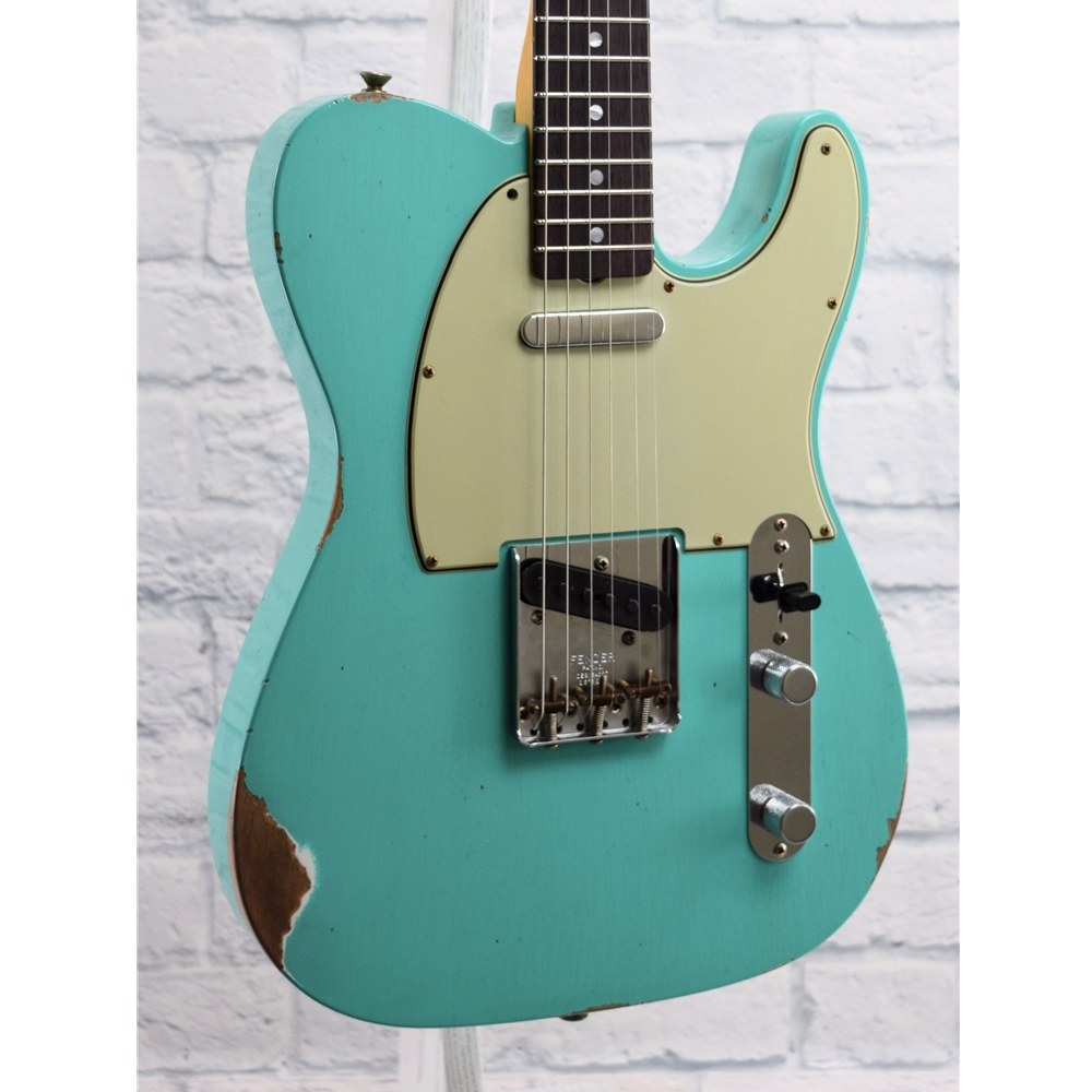 FENDER CUSTOM SHOP 1964 TELECASTER RELIC- AGED SEAFOAM GREEN AGED SEAFOAM  GREEN HARD CASE