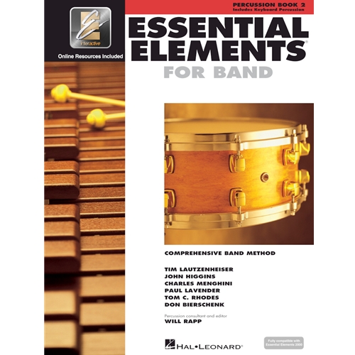 ESSENTIAL ELEMENTS 2000 PERCUSSION BOOK 2