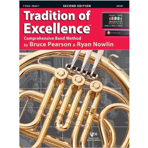 TRADITION OF EXCELLENCE FRENCH HORN BOOK 1