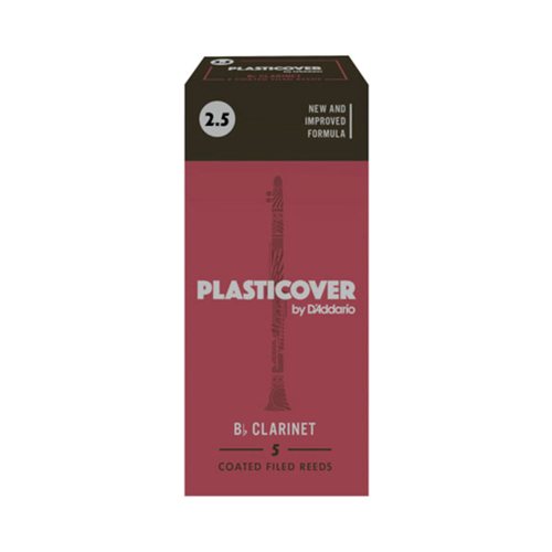 PLASTICOVER BY D'ADDARIO Bb CLARINET REEDS 3.0, BOX OF 5