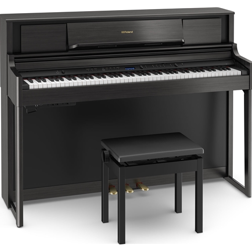 ROLAND LX705 UPRIGHT DIGITAL PIANO - CHARCOAL BLACK