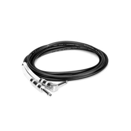 HOSA 10FT GUITAR CABLE, RIGHT ANGLE