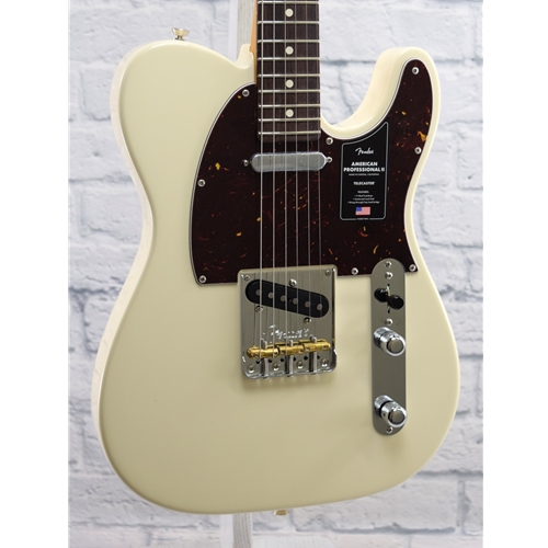 FENDER AMERICAN PROFESSIONAL II TELECASTER - OLYMPIC WHITE