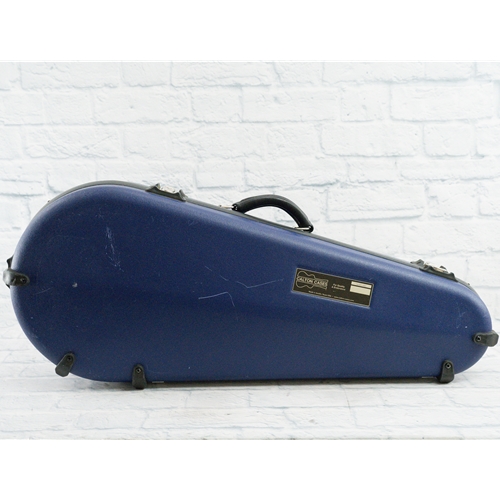 CALTON USED MANDOLIN CASE - INDIGO EXT/GOLD INT