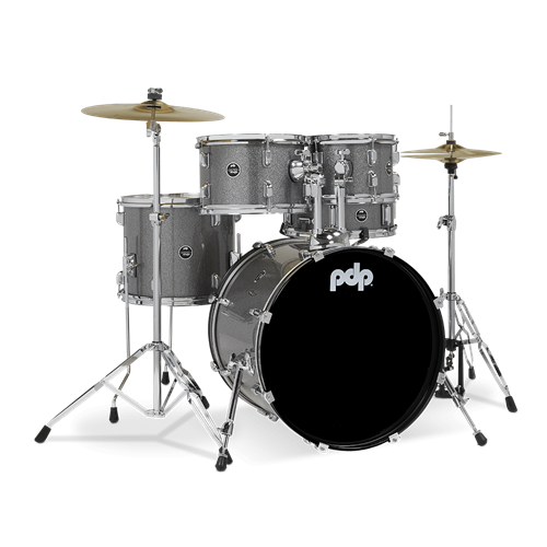PDP CENTER STAGE SILVER SPARKLE 5PC KIT