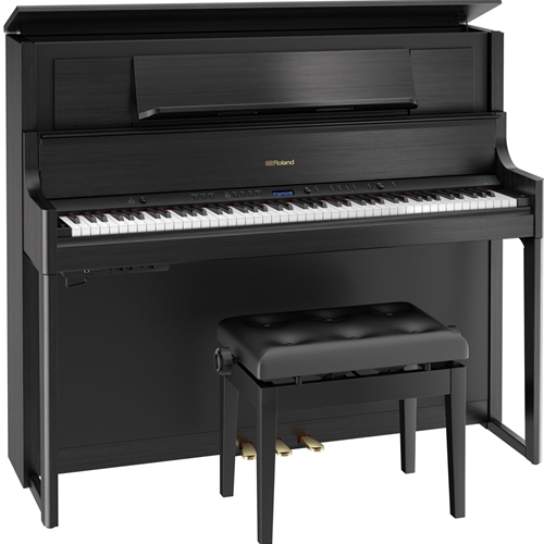 ROLAND LX-708 UPRIGHT PIANO - CHARCOAL