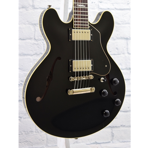 COLLINGS I35LC DELUXE- AGED FINISH- JET BLACK