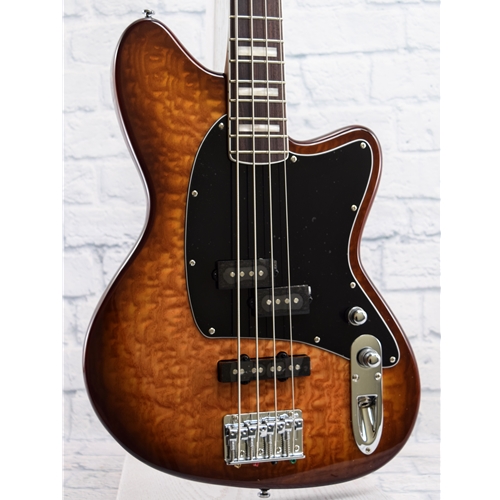 IBANEZ TMB400 TALMAN 4 STRING ELECTRIC BASS - ICED AMERICANO BURST