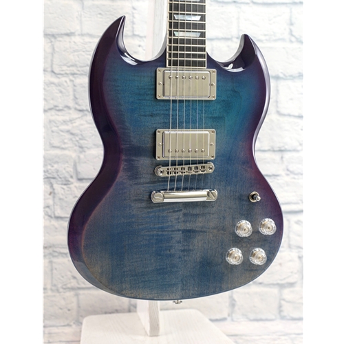 GIBSON USED 2019 SG HIGH PERFORMANCE - BLUEBERRY FADE