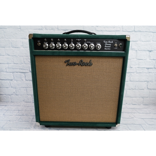 TWO ROCK CLASSIC REVERB SIGNATURE 50 WATT COMBO- FOREST GREEN SUEDE