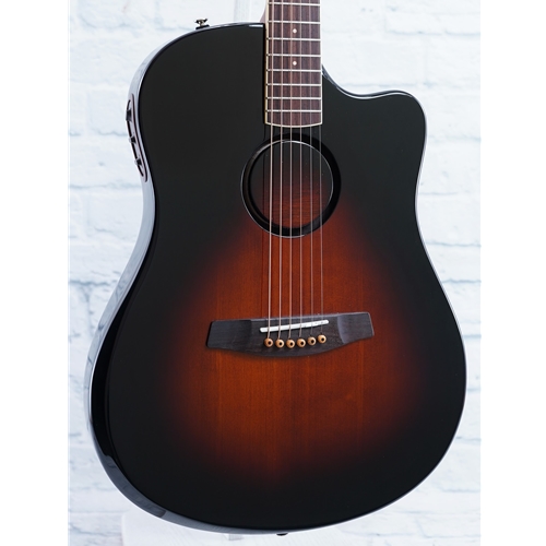 LR BAGGS AEG-1 SUNBURST ACOUSTIC ELECTRIC GUITAR