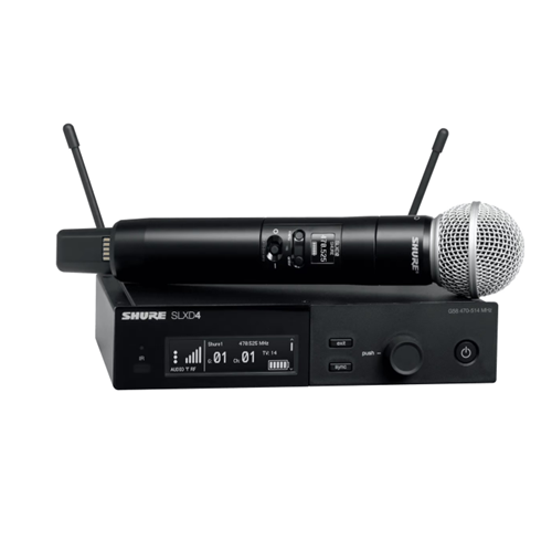 SHURE SLXD24/SM58 DIGITAL WIRELESS HANDHELD SYSTEM