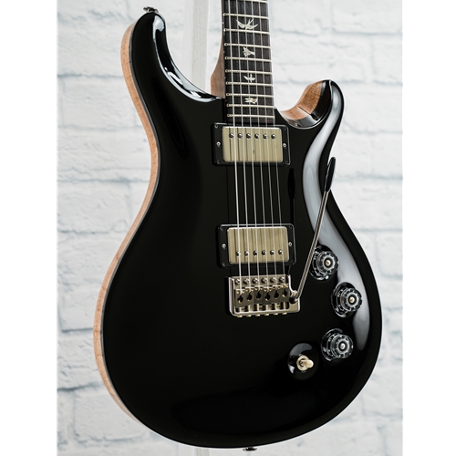 PRS DGT BIRDS- BLACK TOP WITH NATURAL BACK