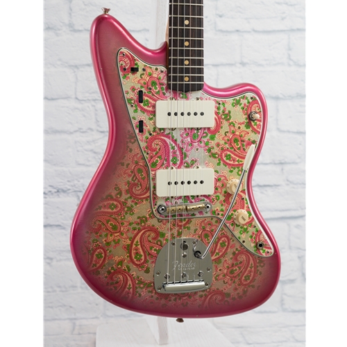 USED FENDER CUSTOM SHOP LTD EDITION PINK PAISLEY JAZZMASTER JOURNEYMAN RELIC