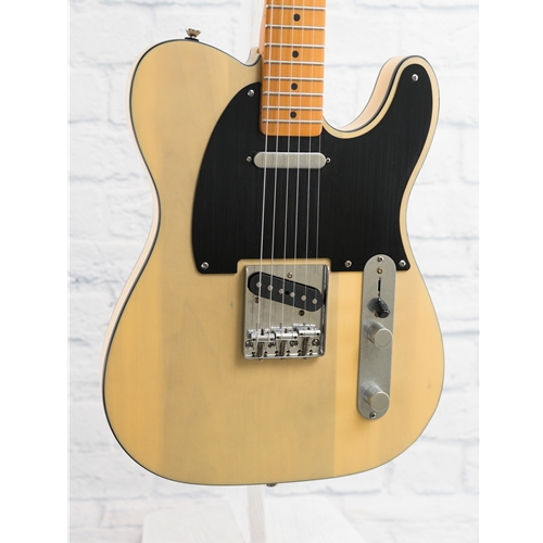 SQUIER USED 40TH ANNIVERSARY TELECASTER- SATIN VINTAGE BLONDE