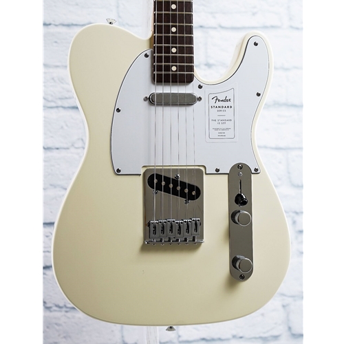 FENDER STANDARD TELECASTER- OLYMPIC WHITE